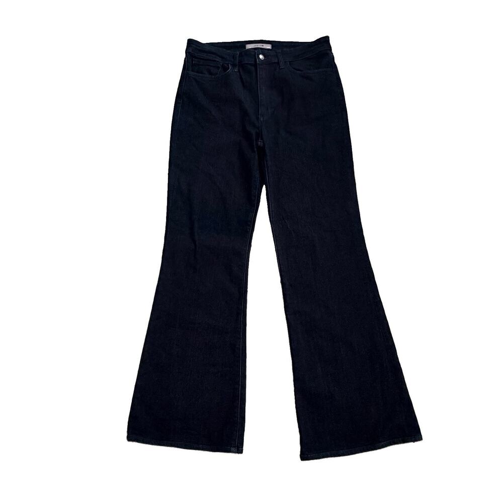 Joe's Womens Dark Wash High Rise Denim Flare Jeans Sz 31 x 31 Stretch